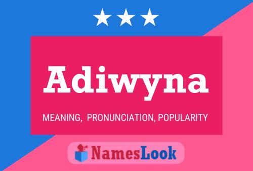 Adiwyna Name Poster