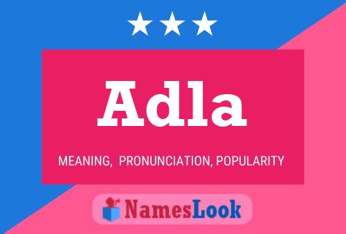 Adla Name Poster