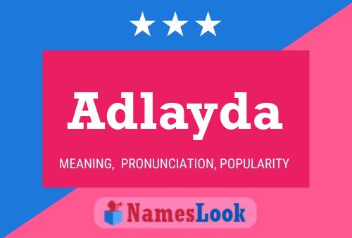 Adlayda Name Poster