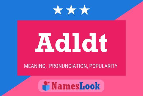 Adldt Name Poster