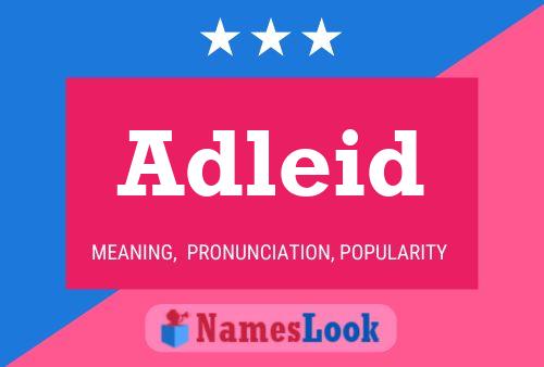 Adleid Name Poster