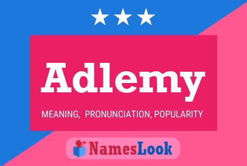 Adlemy Name Poster