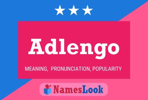 Adlengo Name Poster