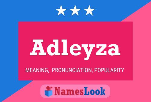 Adleyza Name Poster