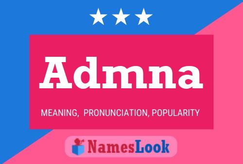 Admna Name Poster