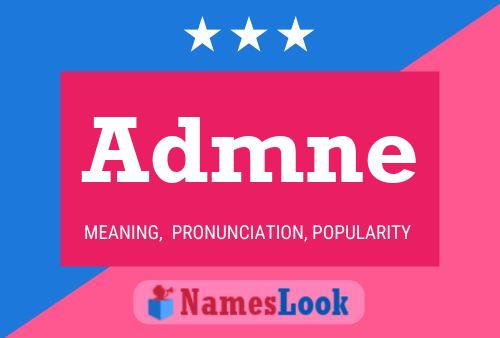 Admne Name Poster