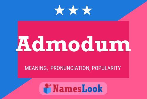 Admodum Name Poster