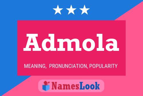 Admola Name Poster