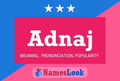 Adnaj Name Poster