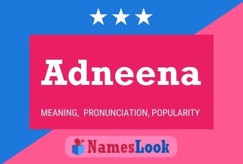 Adneena Name Poster