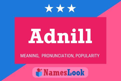 Adnill Name Poster