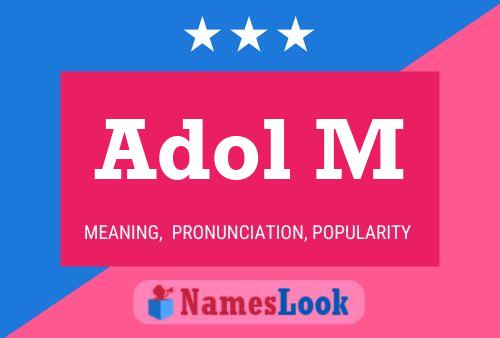 Adol M Name Poster