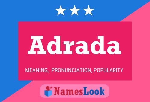 Adrada Name Poster