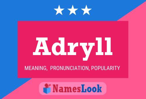 Adryll Name Poster