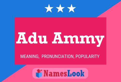 Adu Ammy Name Poster