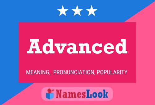 Advanced Name Poster