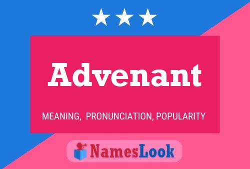 Advenant Name Poster