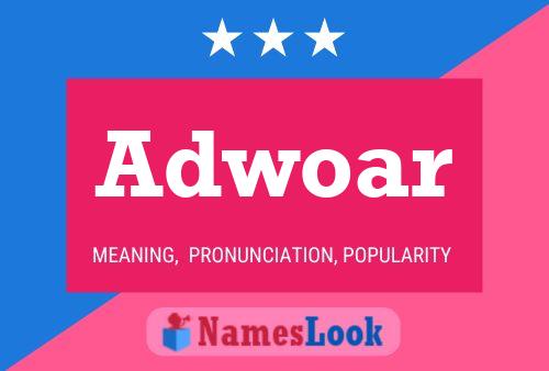 Adwoar Name Poster