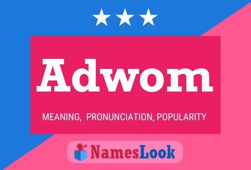 Adwom Name Poster