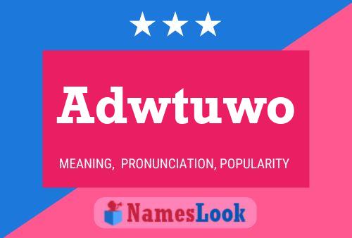 Adwtuwo Name Poster