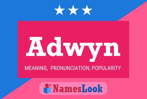 Adwyn Name Poster