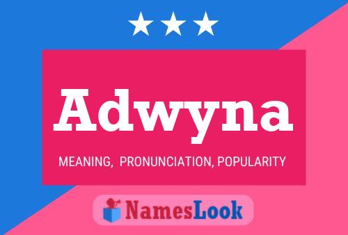 Adwyna Name Poster