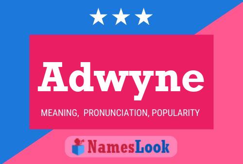 Adwyne Name Poster