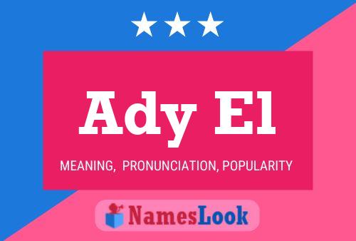 Ady El Name Poster