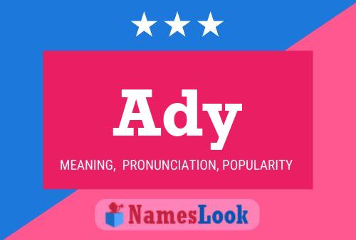 Ady Name Poster