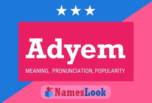 Adyem Name Poster