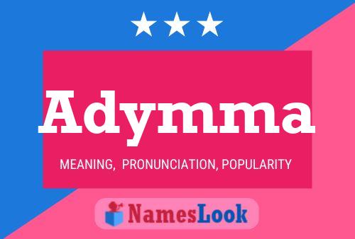 Adymma Name Poster