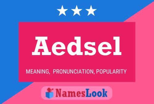 Aedsel Name Poster