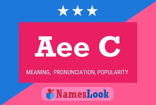 Aee C Name Poster