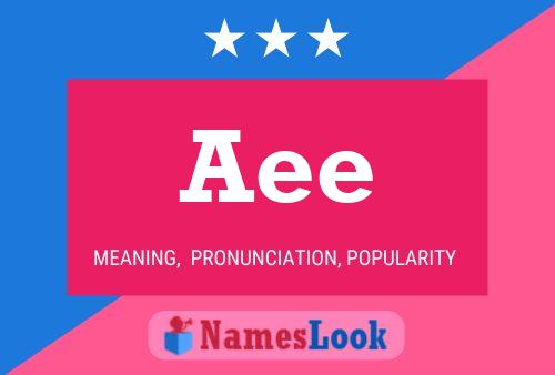 Aee Name Poster