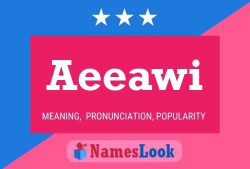 Aeeawi Name Poster