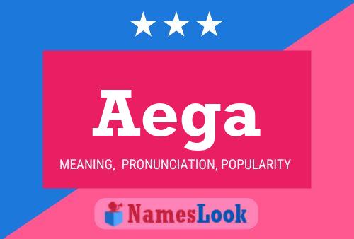 Aega Name Poster