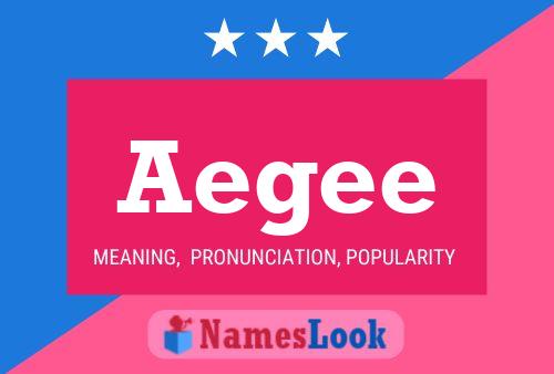 Aegee Name Poster