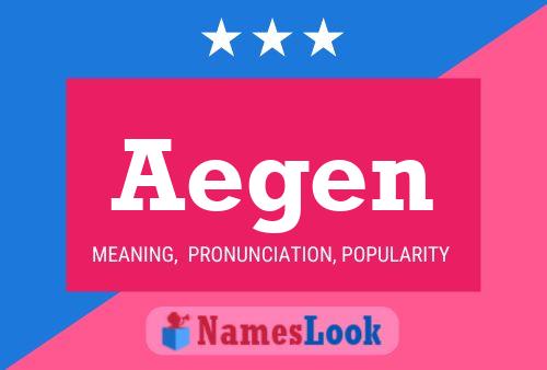 Aegen Name Poster