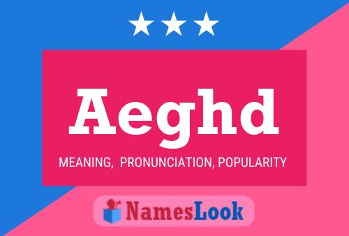 Aeghd Name Poster