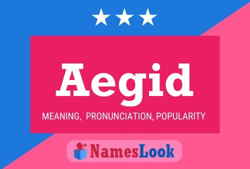 Aegid Name Poster