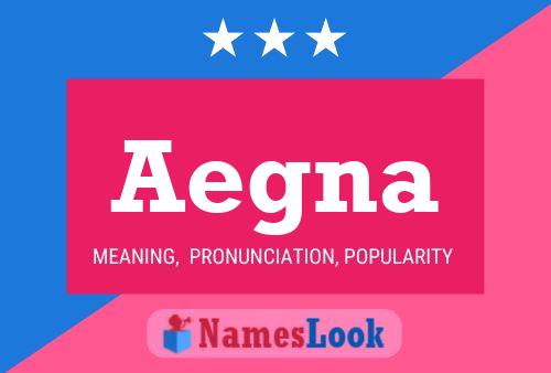 Aegna Name Poster