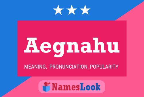 Aegnahu Name Poster