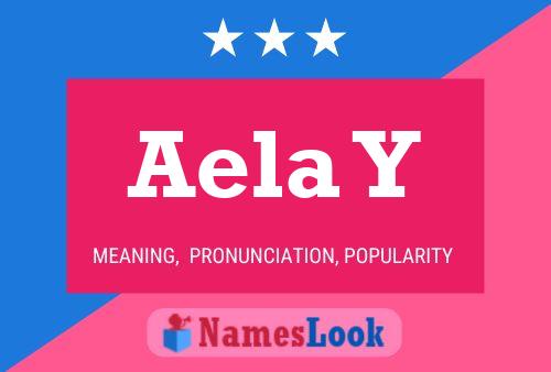 Aela Y Name Poster