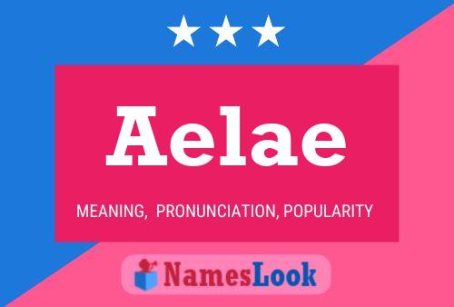 Aelae Name Poster