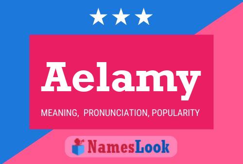 Aelamy Name Poster