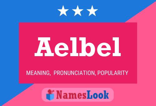 Aelbel Name Poster