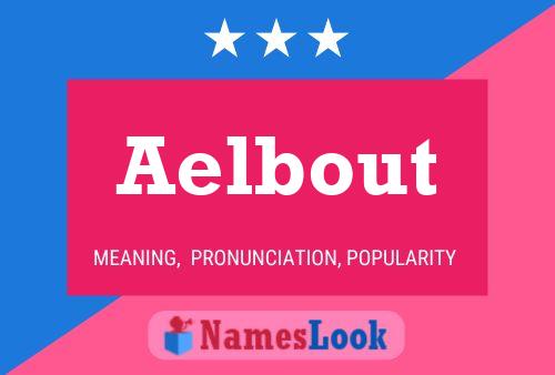 Aelbout Name Poster