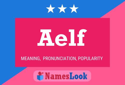 Aelf Name Poster