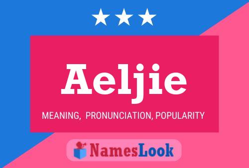 Aeljie Name Poster