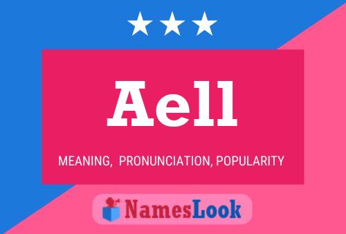 Aell Name Poster